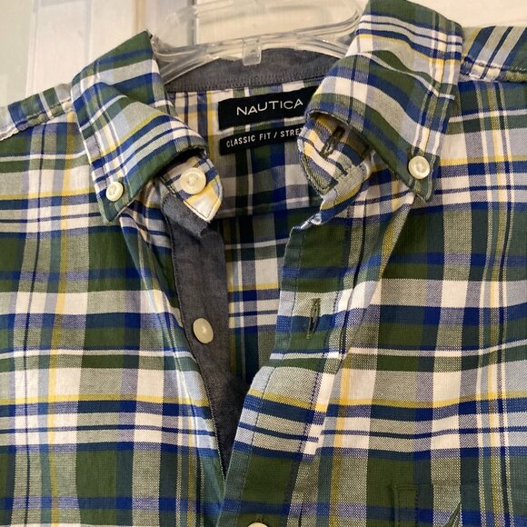 3 Men's Nautica/IZOD Button Down Shirts Sz S-M - Picture 5 of 10